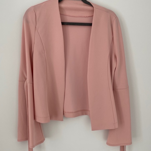 Pink Blazer with sleeve ties - Picture 1 of 3